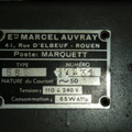 pw marquett 553 plaque